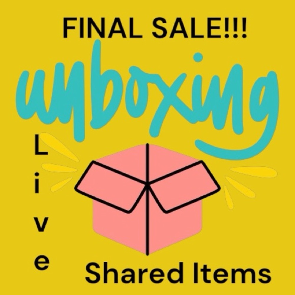 Live Unboxing Mixed Shared Items
